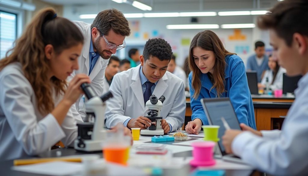 découvrez comment les ateliers scientifiques au collège favorisent l'apprentissage pratique grâce à des projets innovants et des partenariats enrichissants avec l'enseignement supérieur.