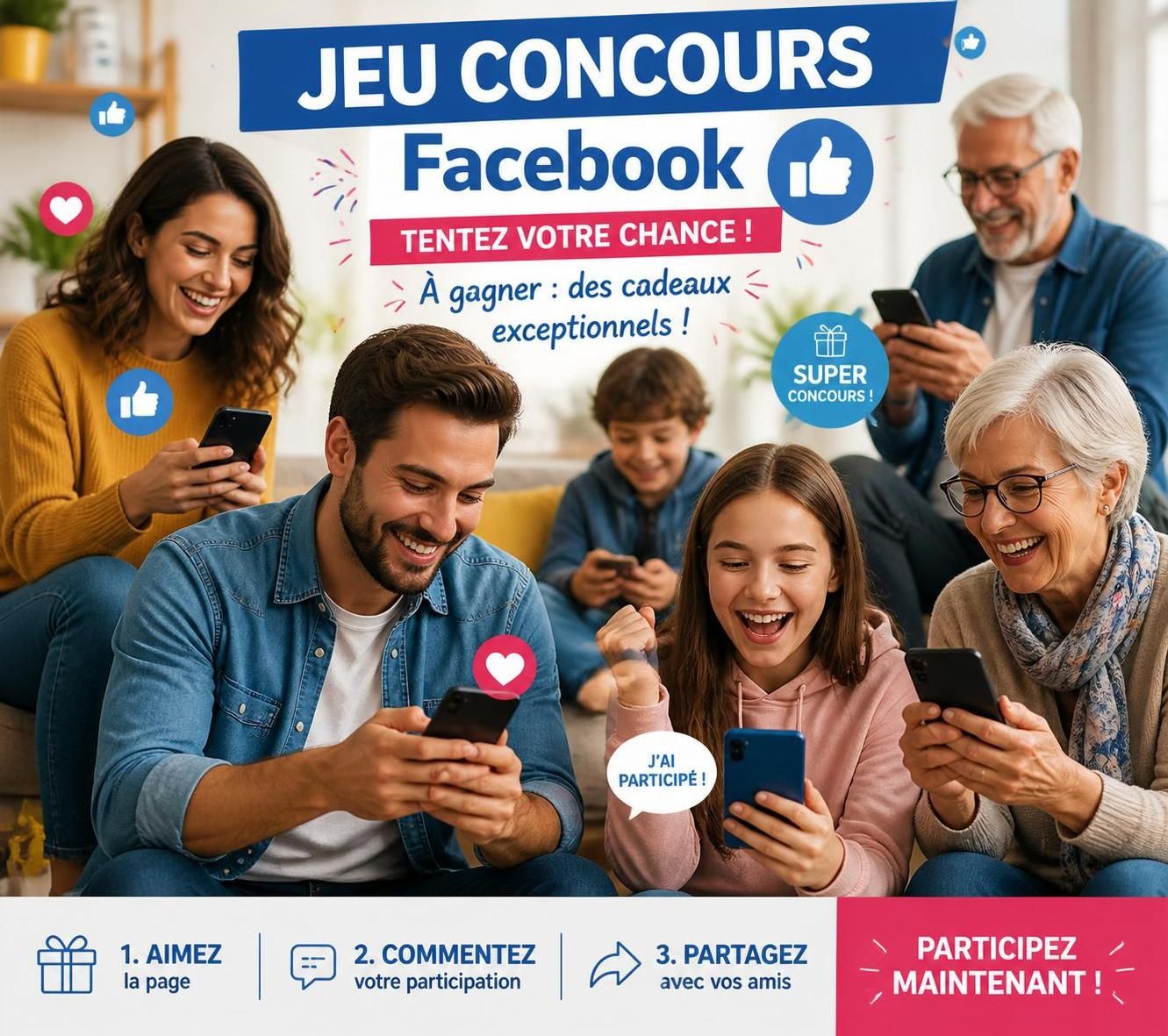 découvrez comment créer un jeu concours facebook efficace pour augmenter l'engagement de votre audience et dynamiser votre stratégie marketing.
