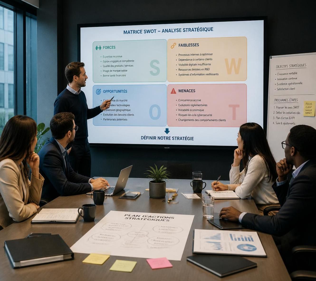 découvrez la définition de la méthode swot et apprenez à utiliser cet outil essentiel pour élaborer et réussir la stratégie de votre entreprise efficacement.