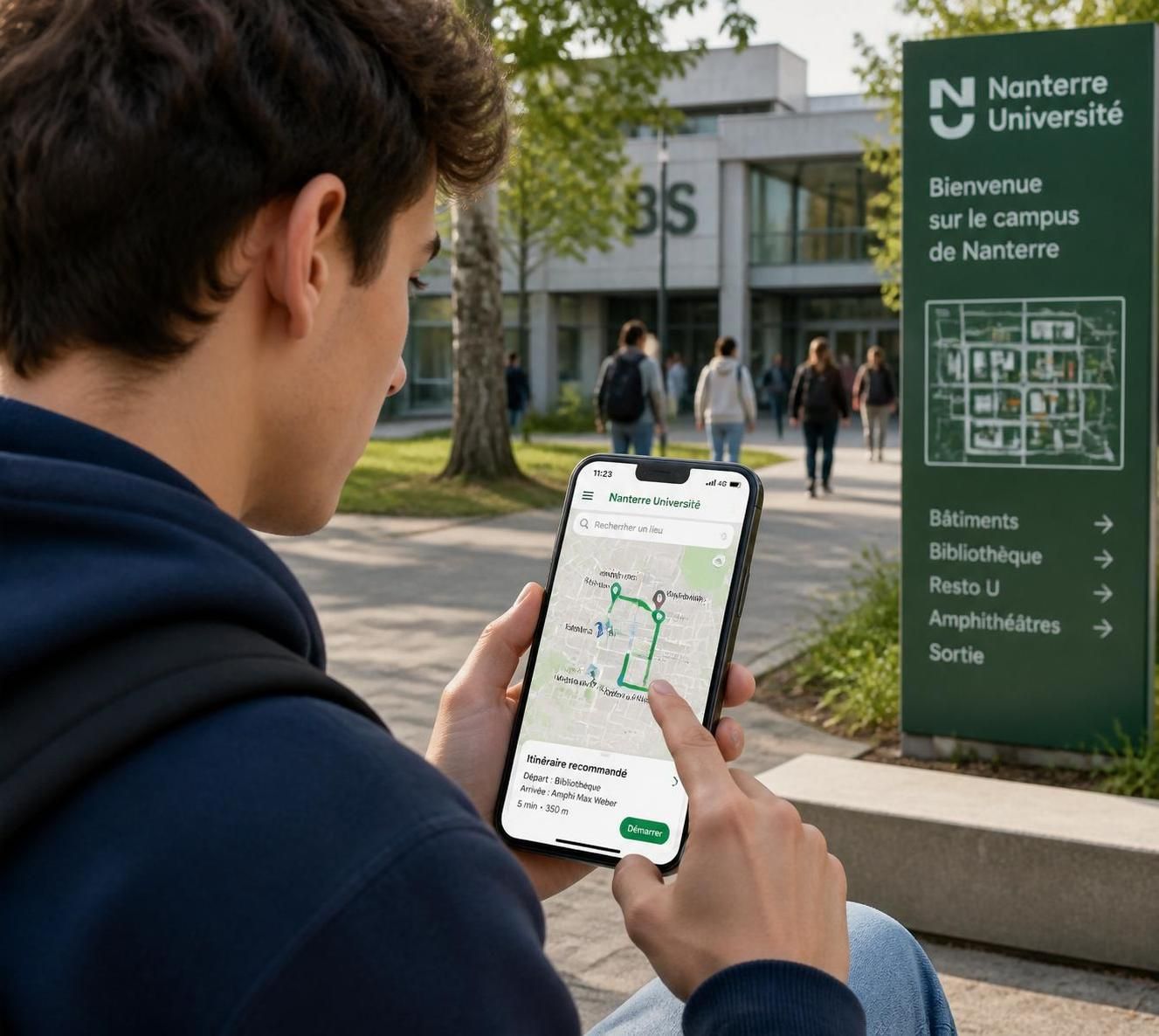 découvrez comment optimiser vos déplacements sur le campus de nanterre université grâce à notre guide complet de la carte du campus, pour gagner du temps et faciliter vos trajets.