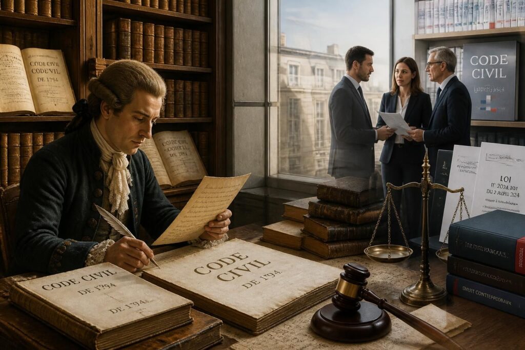 découvrez les évolutions majeures du code civil de 1794 qui ont profondément transformé le droit français, de ses principes fondateurs à ses réformes clés.