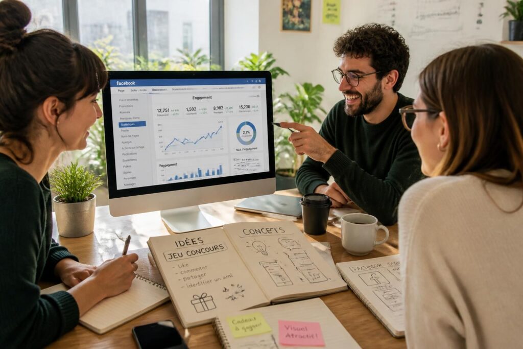 découvrez comment créer un jeu concours facebook efficace pour augmenter l'engagement de votre communauté et dynamiser votre stratégie marketing.
