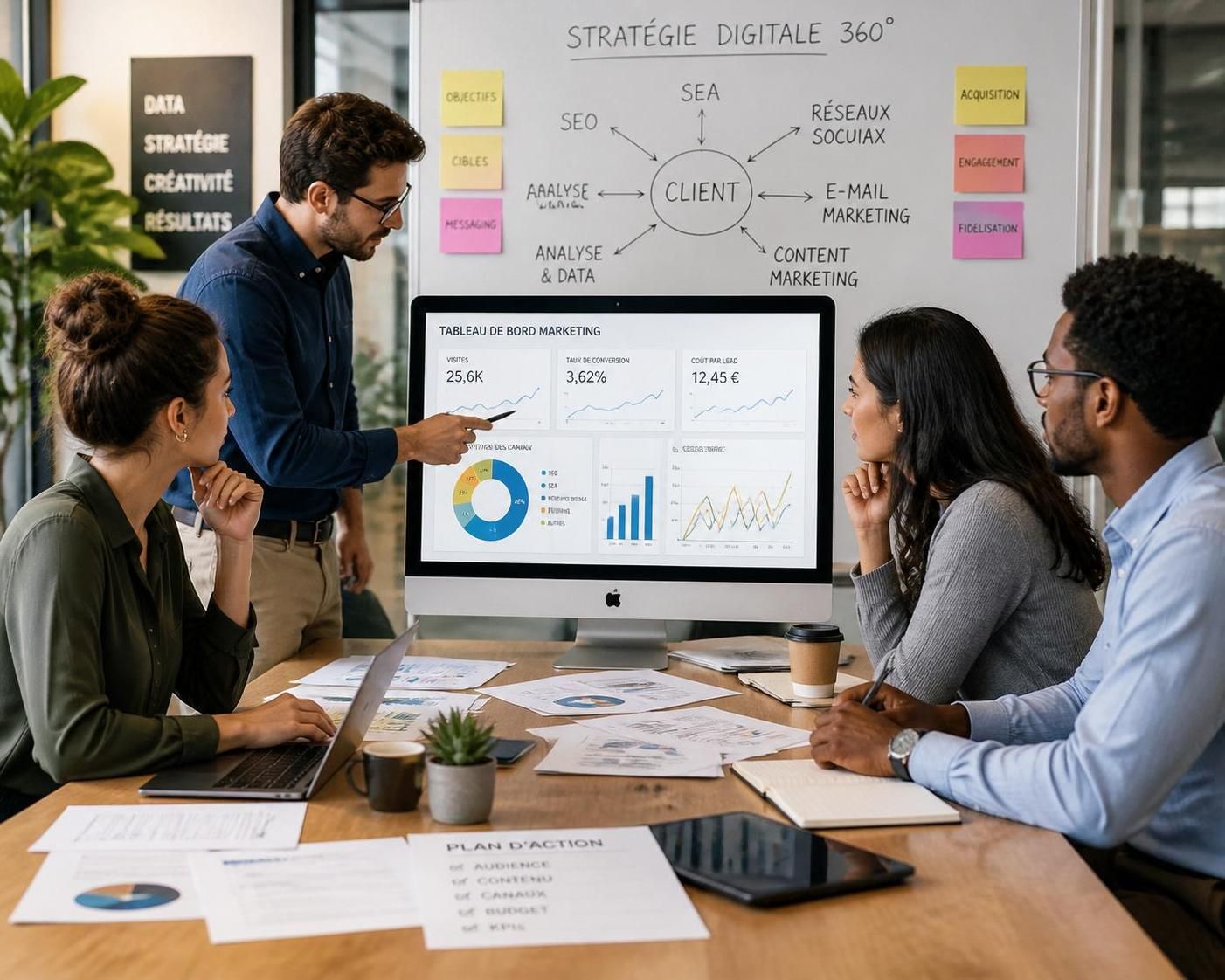 digitales 360 vous propose une stratégie complète et personnalisée pour optimiser votre présence en ligne et booster votre visibilité sur tous les canaux digitaux.