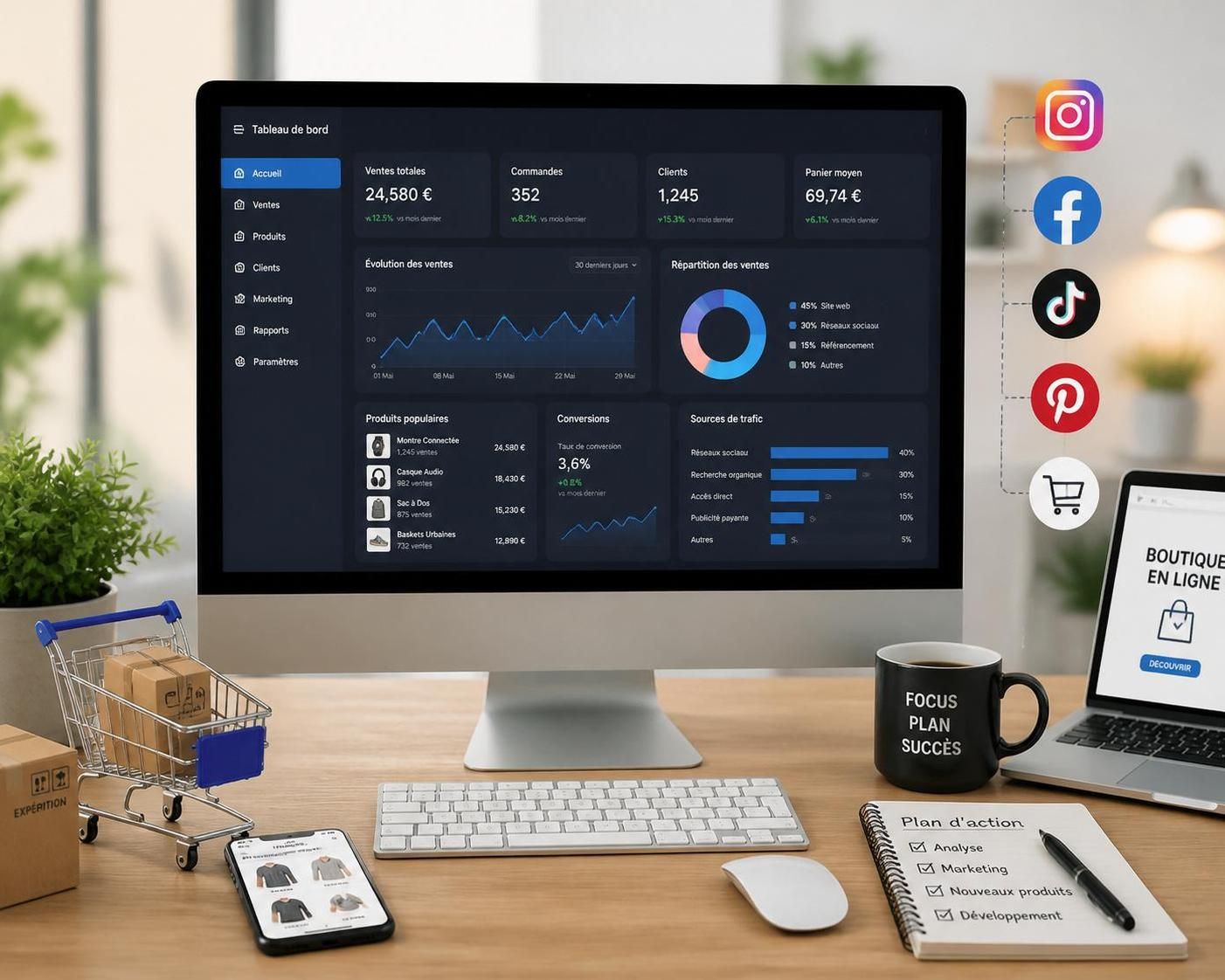 découvrez les meilleures stratégies d'ecommerce et de marketing digital pour augmenter efficacement vos ventes en ligne et développer votre business.