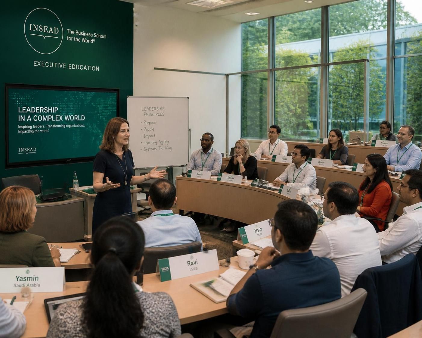 découvrez comment les cours executives de l'insead peuvent transformer votre carrière en entreprise grâce à un apprentissage intensif, un réseau international et des compétences stratégiques reconnues.