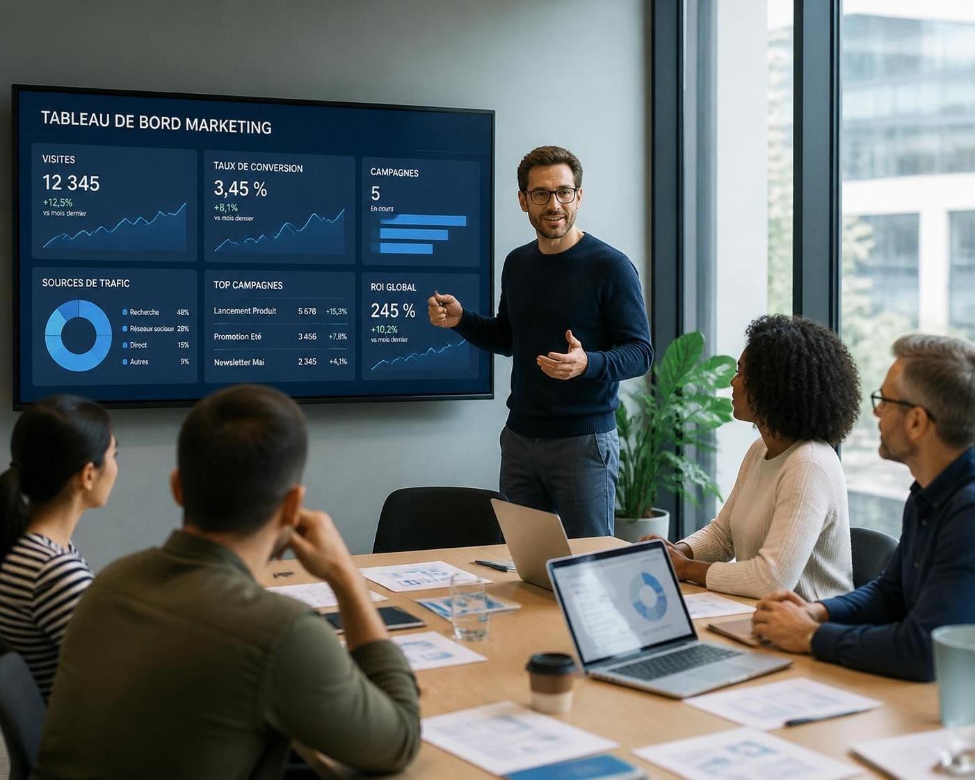 découvrez les compétences clés pour devenir un chef de groupe marketing efficace et piloter une équipe performante avec succès.