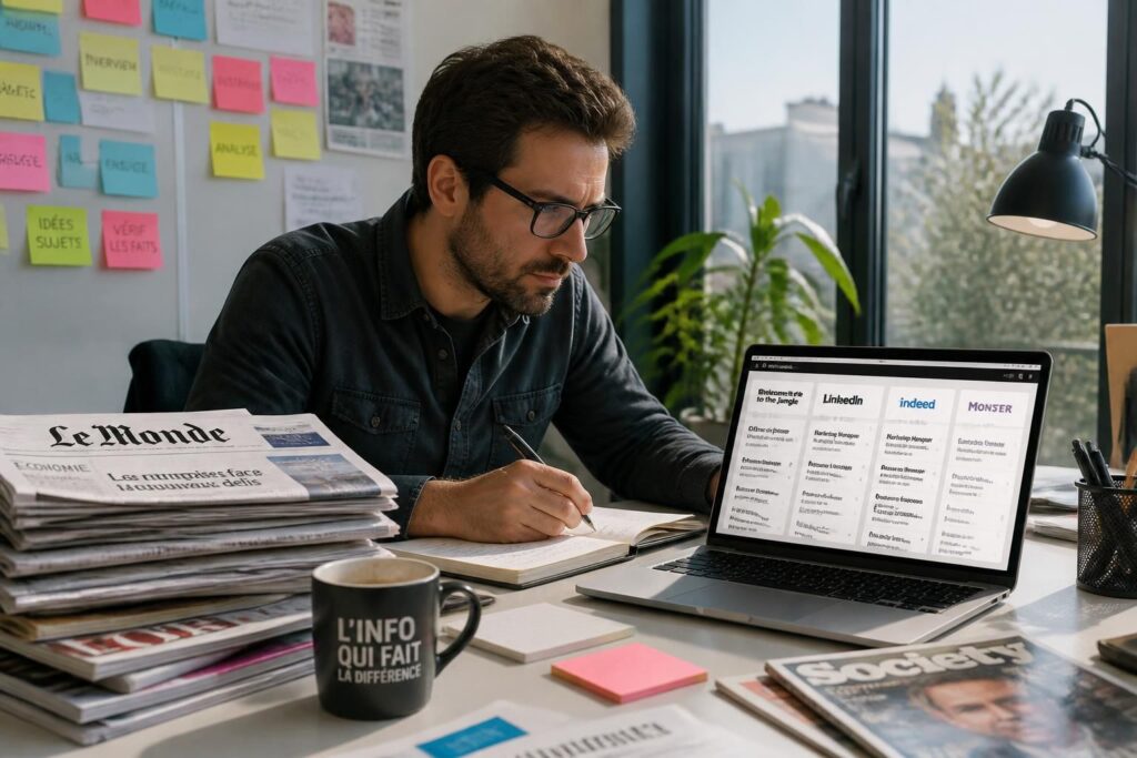 découvrez les meilleures offres d'emploi journaliste et trouvez les opportunités professionnelles qui feront évoluer votre carrière dans le journalisme.
