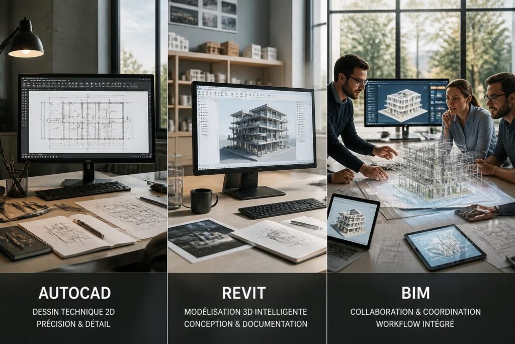 découvrez comment choisir entre autocad, revit et bim pour optimiser vos projets d'architecture et améliorer votre workflow grâce à nos conseils experts.