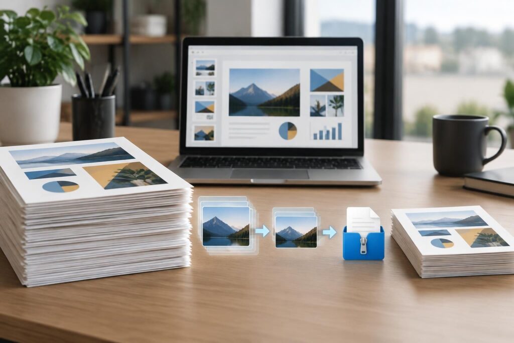 découvrez des astuces simples pour compresser un powerpoint, réduire la taille de vos présentations et faciliter leur partage sans sacrifier leur qualité.