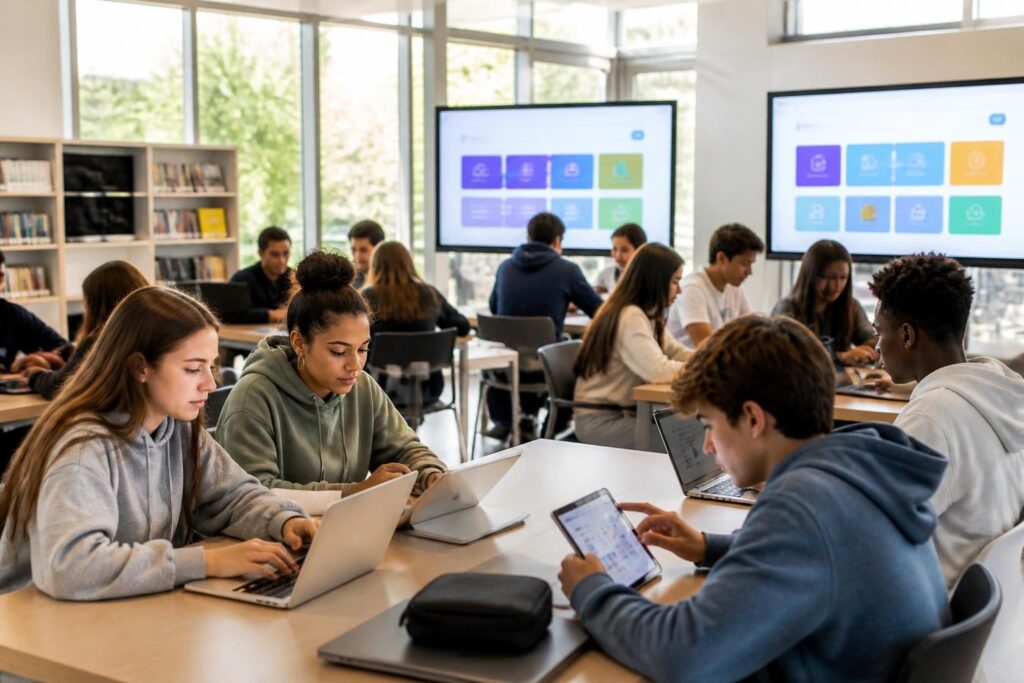 accédez facilement aux plateformes ent 45 des lycées de la région pour consulter vos cours, notes et ressources en ligne.