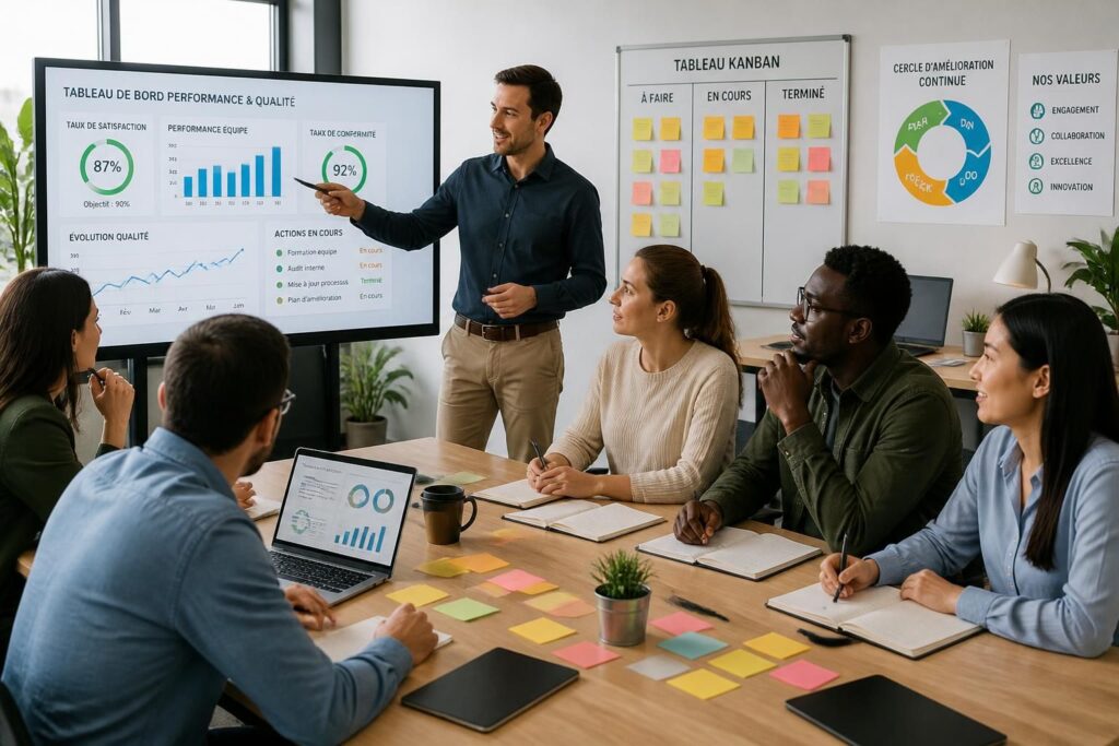 découvrez des outils de management efficaces avec des exemples concrets pour améliorer la qualité et optimiser la gestion de votre équipe.