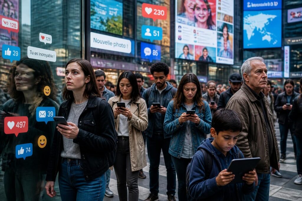 découvrez les effets et les enjeux des réseaux sociaux sur la vie quotidienne, leur impact sur les relations, la communication et la société moderne.