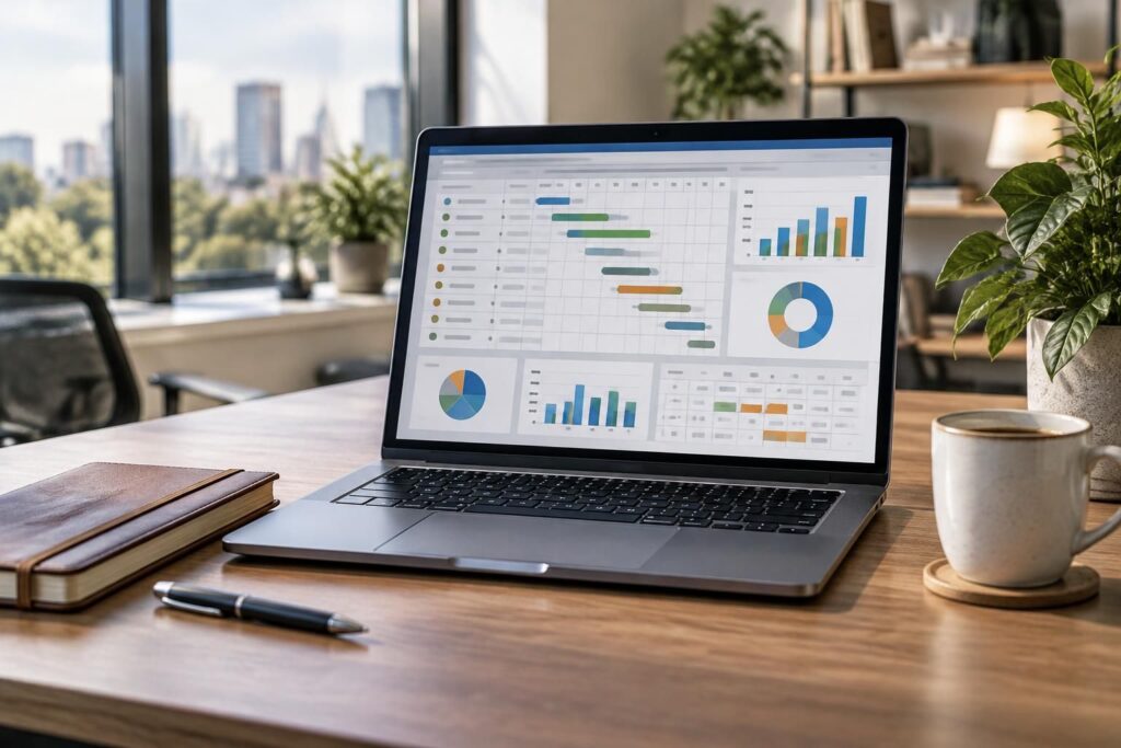 découvrez des modèles excel de tableau de bord de suivi de projet pour suivre les tâches, les délais et les budgets, et piloter efficacement vos projets.